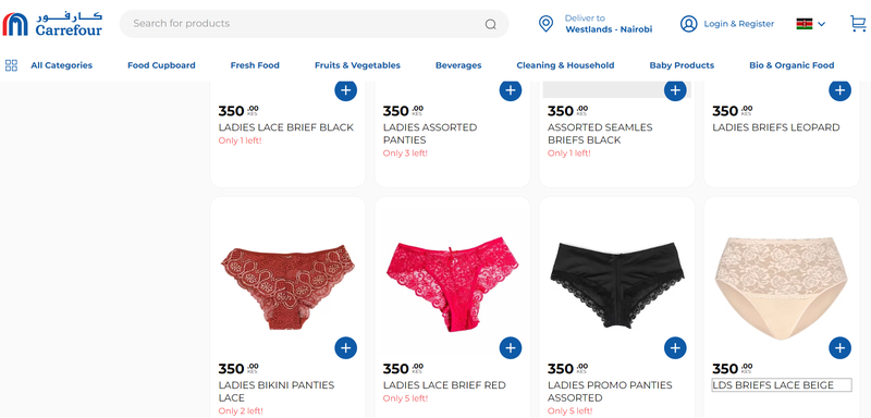 Buy Girls Underwear 3 Pieces Online - Carrefour Kenya